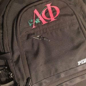 VS Pink Alpha Phi Backpack